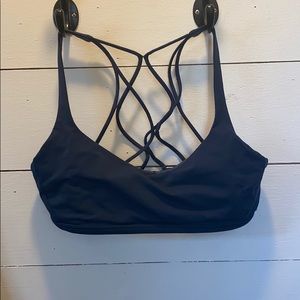 Navy lululemon sports bra